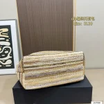 Woven Tote Bag / Minimalist Casual Everyday Purse-no box - Image 6