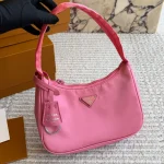 This nylon underarm bag features a multi-color design and is super convenient and comfortable-box - Image 16