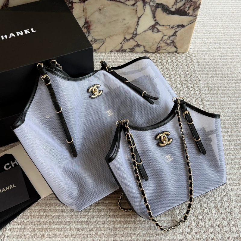 13425893539691600 Tote bag with mesh fabric-box - Image 1
