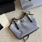Tote bag with mesh fabric-box - Image 7