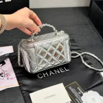 New Metal Handle Rhinestone Bag-box - Image 7