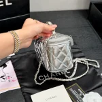 New Metal Handle Rhinestone Bag-box - Image 5