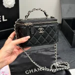 New Metal Handle Rhinestone Bag-box