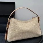 Woven Straw Underarm Tote / Beach Bag-no box - Image 7