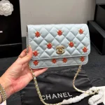 New Floral Embellished Chain Bag-box - Image 2
