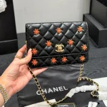 New Floral Embellished Chain Bag-box - Image 11