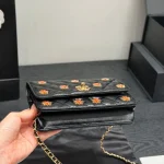 New Floral Embellished Chain Bag-box - Image 5