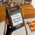 The monogram transforms into a soft, milk-carton style package-box - Image 5