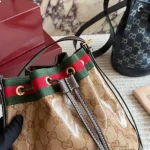 Standout drawstring bucket bag with a unique design-box - Image 9