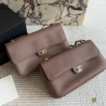 This leather shoulder bag is the ultimate travel and commute bag! Comes with a box