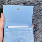 Croc-embossed wallet in genuine top-grain cowhide-box - Image 3