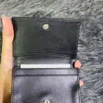 Croc-embossed wallet in genuine top-grain cowhide-box - Image 2