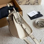 Vintage biker bag with distressed hardware-box - Image 8
