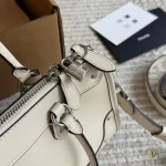 Vintage biker bag with distressed hardware-box - Image 6