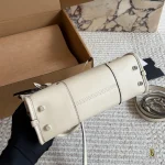 Vintage biker bag with distressed hardware-box - Image 5