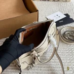 Vintage biker bag with distressed hardware-box - Image 4