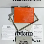 Orange toothpick pattern card holder, horizontal style-box - Image 8