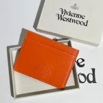 Orange toothpick pattern card holder, horizontal style-box - Image 5