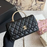 Rhinestone Handle Accordion Fortune Bag-box - Image 2