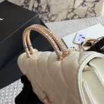 Rhinestone Handle Accordion Fortune Bag-box - Image 4