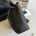 Woven quilted tote | Top-tier effortless commute bag-box - Image 7
