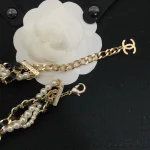 Leather-wrapped chain pearl rope necklace-box - Image 3