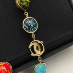 New Double C colorful planet necklace -box - Image 5