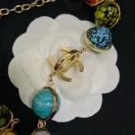 New Double C colorful planet necklace -box - Image 4
