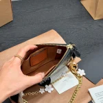 Mini Embossed Patent Leather Mahjong Bag-box - Image 4