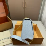 Ostrich-embossed Twist Lock Bag-box - Image 10