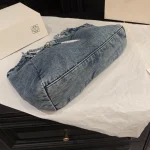 Denim Chain Tote Bag-no box - Image 7