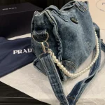 Denim Pearl Tote Bag-box - Image 9