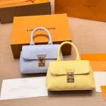 A delicate and petite handbag with a high-quality finish-box