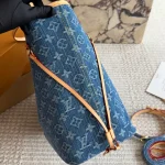 Vintage Denim Monogram Pet Tote Bag | The Ultimate Luxury Bag for Pet Owners-box - Image 9