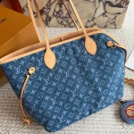 Vintage Denim Monogram Pet Tote Bag | The Ultimate Luxury Bag for Pet Owners-box - Image 8