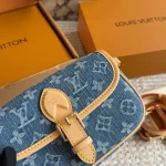 Denim Baguette Bag-box - Image 10
