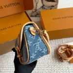 Denim Baguette Bag-box - Image 7