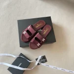 Double C rhinestone buckle with Velcro-box - Image 2