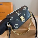 Embossed Leather Messenger Bag-box - Image 8