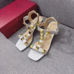 Generous Square-toe Nail Sandals-box - Image 2
