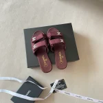 Double C rhinestone buckle with Velcro-box - Image 9