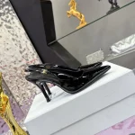 Pointed-toe high-heeled sandals-box