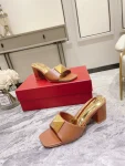 Generous Square-toe Nail Sandals-box