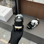 Low-Top Lace-Up Casual Sneakers with a Round Toe-box - Image 3