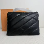 love Big Puff Quilted Nappa Shoulder Bag-box - Image 3