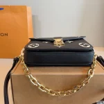 Embossed Leather Messenger Bag-box - Image 5