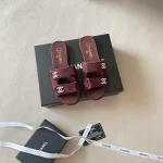 Double C rhinestone buckle with Velcro-box - Image 3