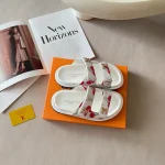 Cherry Series Velcro Platform Slippers-box - Image 5