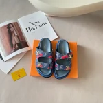 Cherry Series Velcro Platform Slippers-box - Image 5