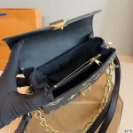 Embossed Leather Messenger Bag-box - Image 3